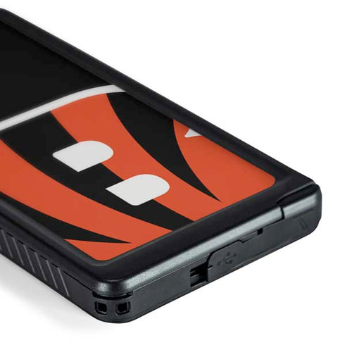 NFL Cincinnati Bengals Large Logo Galaxy S24 Ultra Waterproof Case