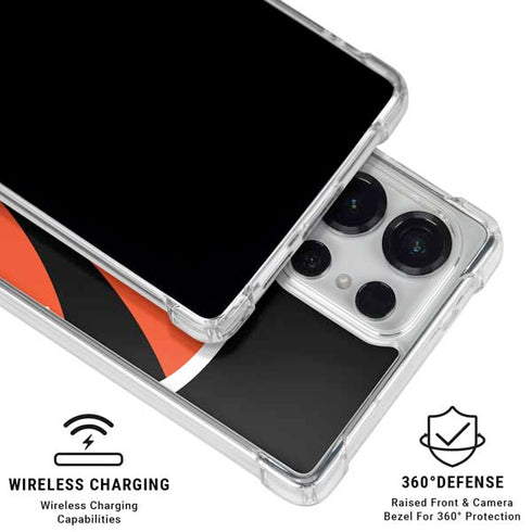 NFL Cincinnati Bengals Large Logo Galaxy S26 Ultra Clear Case