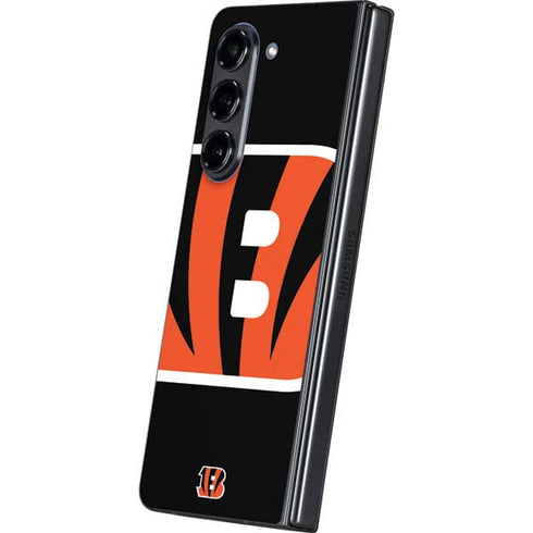 NFL Cincinnati Bengals Large Logo Galaxy Z Fold5 5G Skin