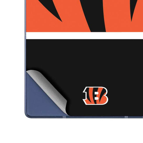 NFL Cincinnati Bengals Large Logo Galaxy Z Fold6 Skin