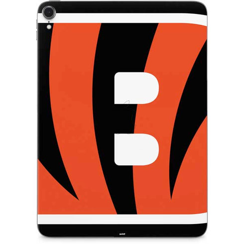 NFL Cincinnati Bengals Large Logo Apple iPad Pro Skin