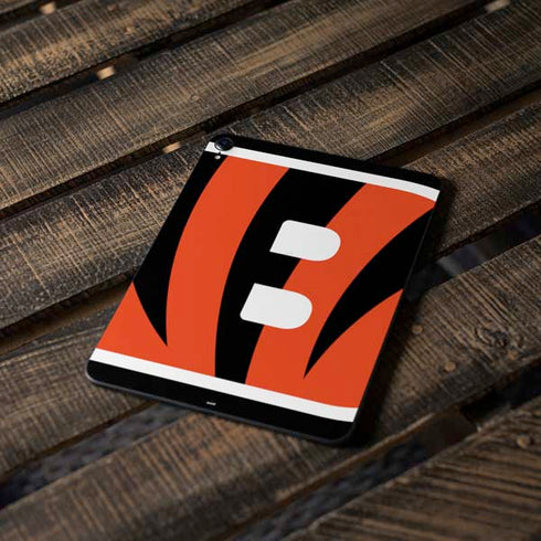 NFL Cincinnati Bengals Large Logo Apple iPad Pro Skin