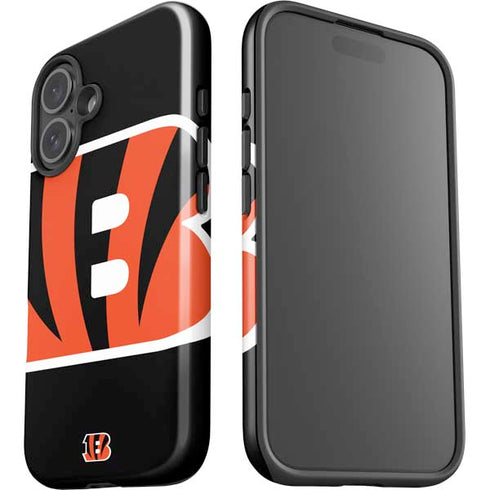NFL Cincinnati Bengals Large Logo iPhone 16 Impact Case