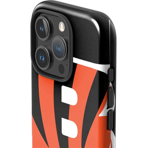 NFL Cincinnati Bengals Large Logo iPhone 16 Pro Max Impact Case