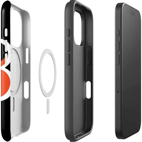 NFL Cincinnati Bengals Large Logo iPhone 16 Pro Max Magsafe Impact Case