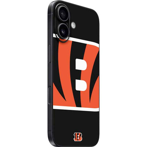 NFL Cincinnati Bengals Large Logo iPhone 16 Skin