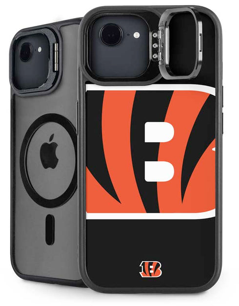 NFL Cincinnati Bengals Large Logo iPhone 16e Kickstand Case