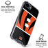 NFL Cincinnati Bengals Large Logo iPhone 16e Clear Case