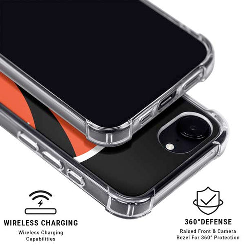 NFL Cincinnati Bengals Large Logo iPhone 16e MagSafe Case