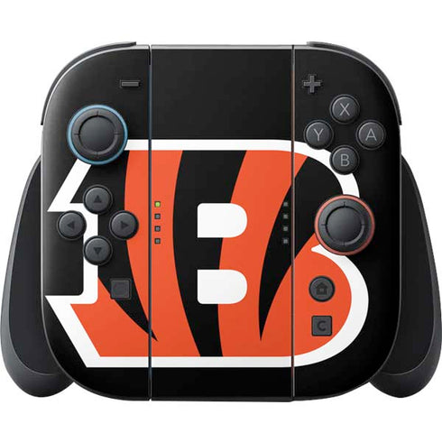 NFL Cincinnati Bengals Large Logo Nintendo Skins