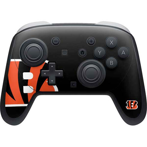 NFL Cincinnati Bengals Large Logo Nintendo Skins
