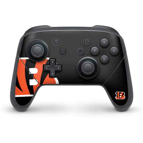 NFL Cincinnati Bengals Large Logo Nintendo Skins
