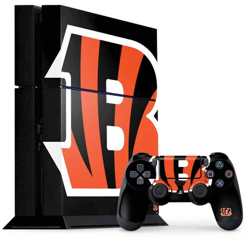 NFL Cincinnati Bengals Large Logo PlayStation PS4 Skins
