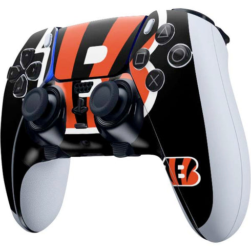 NFL Cincinnati Bengals Large Logo PS5 DualSense Edge Pro Controller Skin