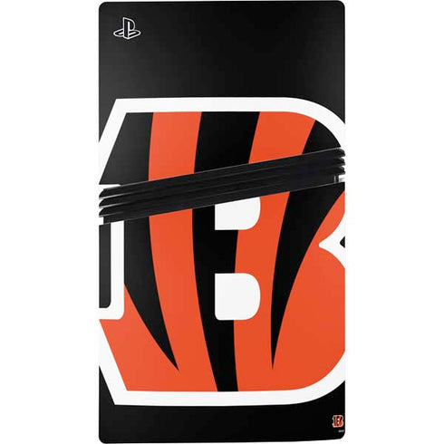 NFL Cincinnati Bengals Large Logo PS5 Pro Console Skin