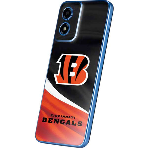 NFL Cincinnati Bengals Moto G Play 4G (2024) Skin