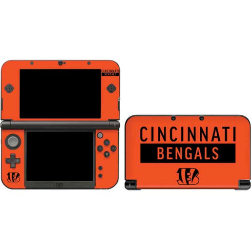 NFL Cincinnati Bengals Orange Performance Series Nintendo Skins