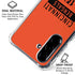 NFL Cincinnati Bengals Orange Performance Series Galaxy A36 5G Clear Case