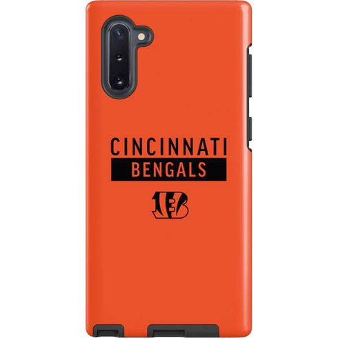 NFL Cincinnati Bengals Orange Performance Series Galaxy Cases
