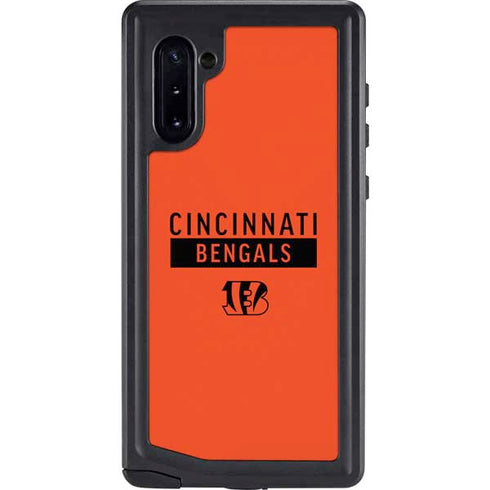 NFL Cincinnati Bengals Orange Performance Series Galaxy Cases