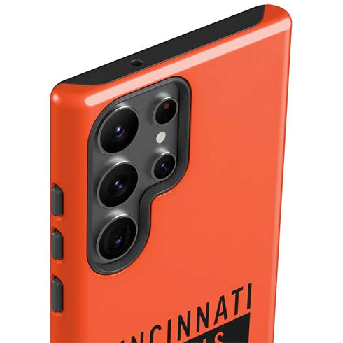 NFL Cincinnati Bengals Orange Performance Series Galaxy S23 Ultra Pro Case