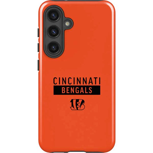 NFL Cincinnati Bengals Orange Performance Series Galaxy S25 Impact Case