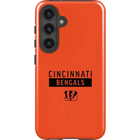 NFL Cincinnati Bengals Orange Performance Series Galaxy S25 Plus Impact Case