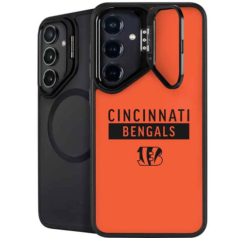 NFL Cincinnati Bengals Orange Performance Series Galaxy S25 Plus Kickstand Case