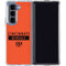 NFL Cincinnati Bengals Orange Performance Series Galaxy Z Fold5 5G Clear Case
