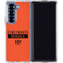 NFL Cincinnati Bengals Orange Performance Series Galaxy Z Fold6 Clear Case