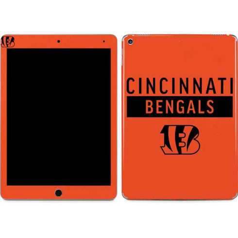 NFL Cincinnati Bengals Orange Performance Series iPad Skins