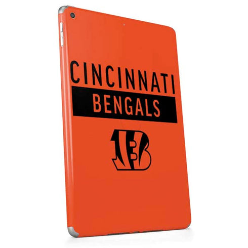 NFL Cincinnati Bengals Orange Performance Series Apple iPad Skin