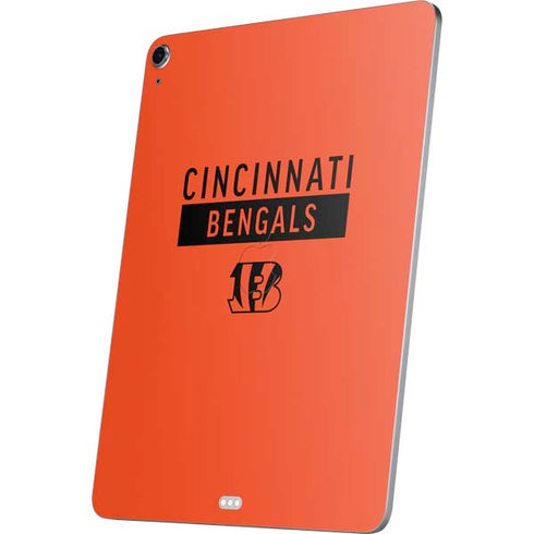 NFL Cincinnati Bengals Orange Performance Series Apple iPad Air Skin