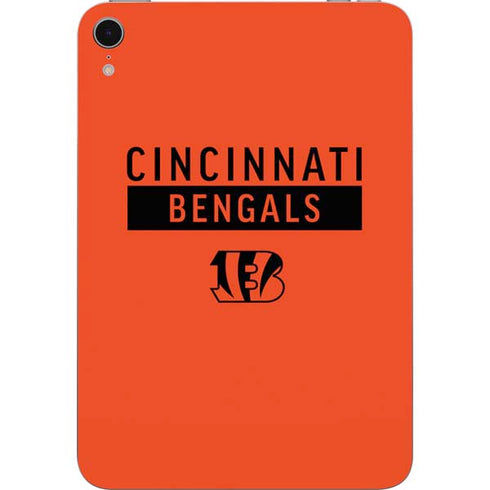 NFL Cincinnati Bengals Orange Performance Series Apple iPad Mini Skin