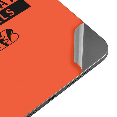 NFL Cincinnati Bengals Orange Performance Series Apple iPad Mini Skin