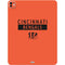 NFL Cincinnati Bengals Orange Performance Series iPad Pro 13in M4 (2024) Skin