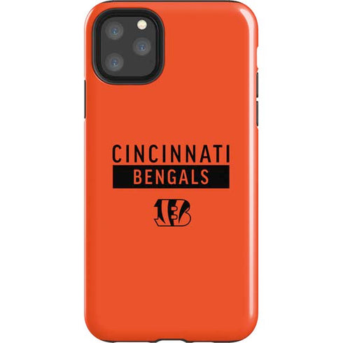 NFL Cincinnati Bengals Orange Performance Series iPhone Cases