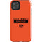 NFL Cincinnati Bengals Orange Performance Series iPhone Cases