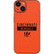 NFL Cincinnati Bengals Orange Performance Series iPhone Skins