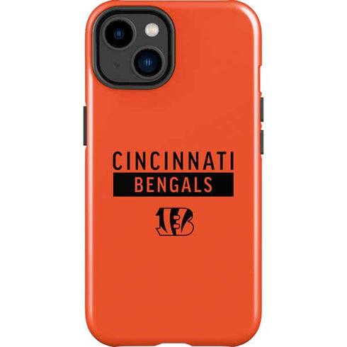 NFL Cincinnati Bengals Orange Performance Series iPhone 15 Impact Case