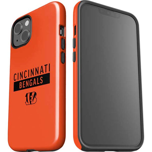 NFL Cincinnati Bengals Orange Performance Series iPhone 15 Impact Case