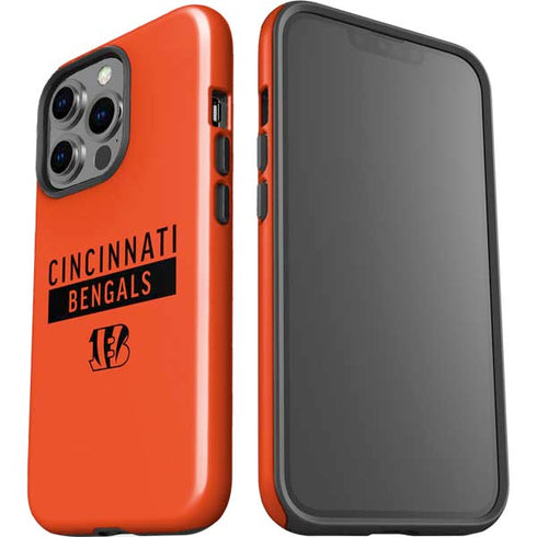 NFL Cincinnati Bengals Orange Performance Series iPhone 15 Pro Impact Case