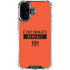 NFL Cincinnati Bengals Orange Performance Series iPhone 16 Clear Case