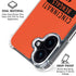 NFL Cincinnati Bengals Orange Performance Series iPhone 16 Clear Case