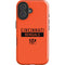 NFL Cincinnati Bengals Orange Performance Series iPhone 16 Impact Case