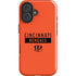 NFL Cincinnati Bengals Orange Performance Series iPhone 16 Impact Case