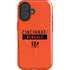 NFL Cincinnati Bengals Orange Performance Series iPhone 16 Magsafe Impact Case