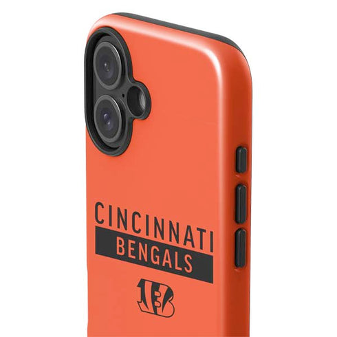 NFL Cincinnati Bengals Orange Performance Series iPhone 16 Plus Impact Case