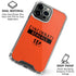 NFL Cincinnati Bengals Orange Performance Series iPhone 16 Pro Max Clear Case