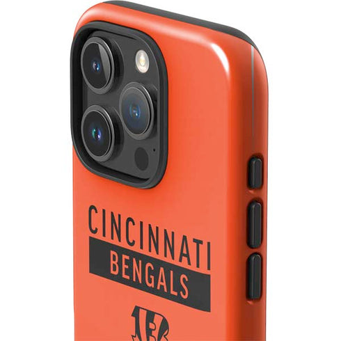 NFL Cincinnati Bengals Orange Performance Series iPhone 16 Pro Max Impact Case